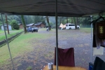 雨のキャンプ場1
