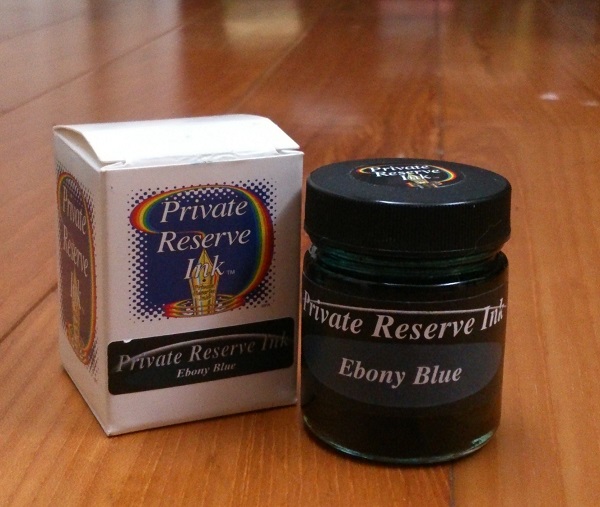 [心得] 鋼筆墨水Private Reserve:Ebony Blue