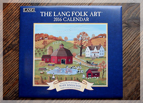 2016年 LANG カレンダー