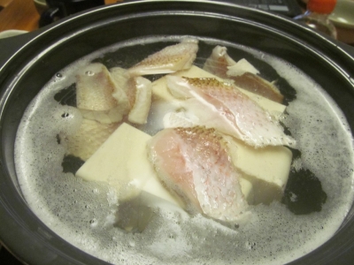 アカムツ湯豆腐鍋１